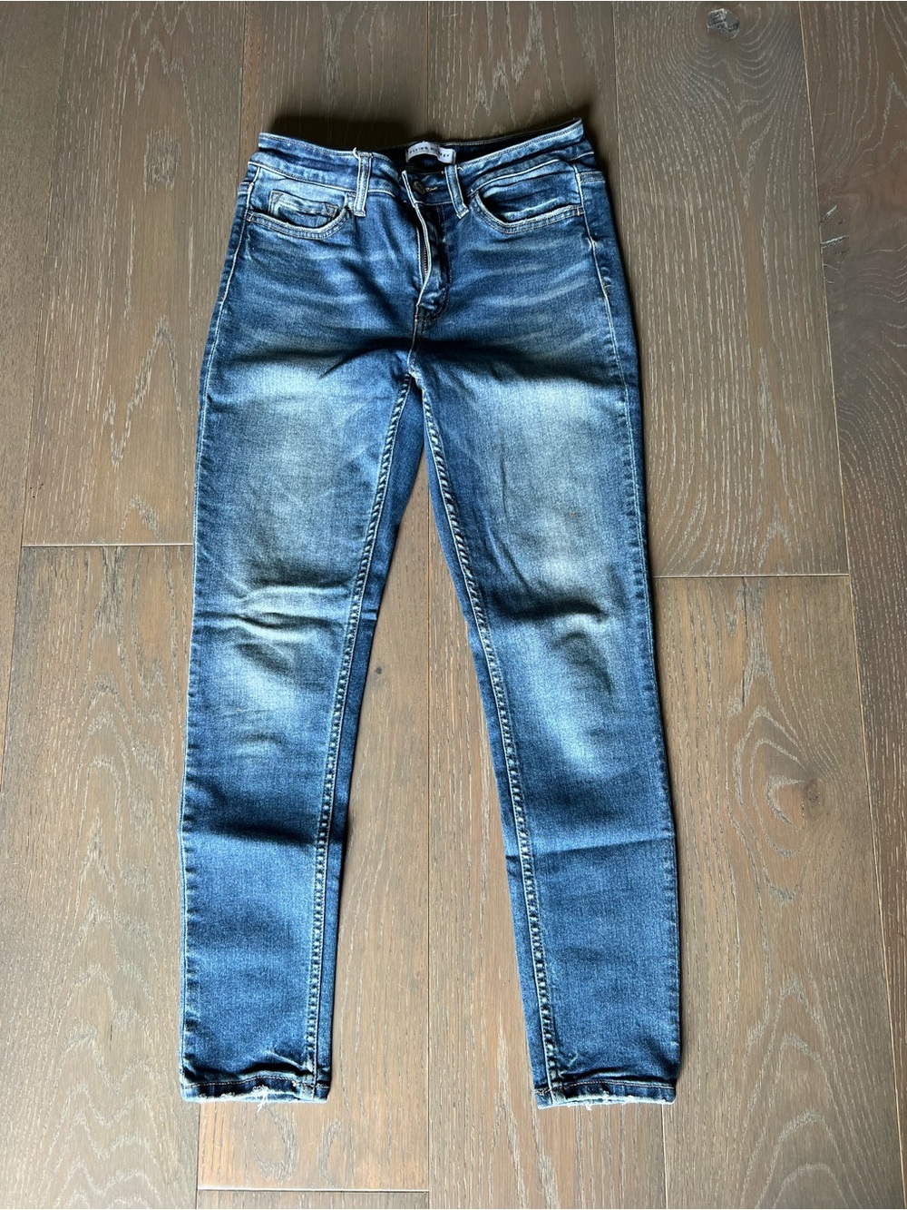 Flying Monkey Women's Skinny Jeans - Blue Wash